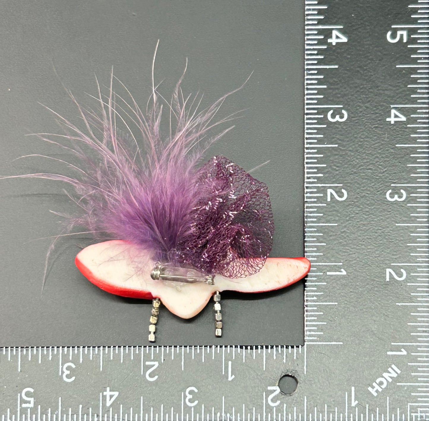Red Hat Brooch
