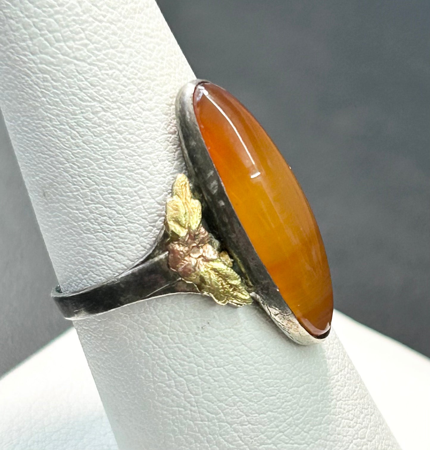 LSP Co. Sterling Silver Agate Ring