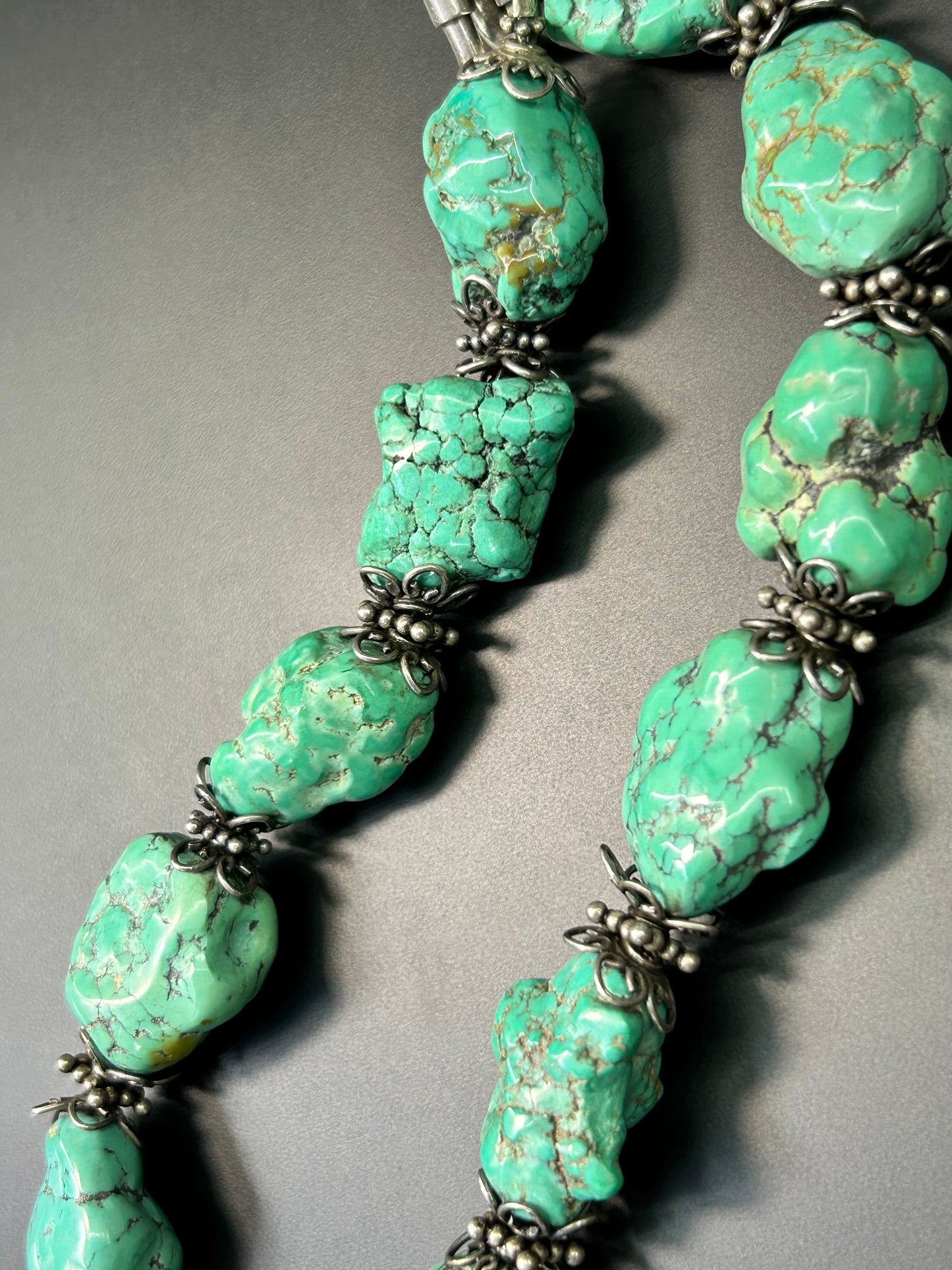 Sterling Silver Turquoise Necklace