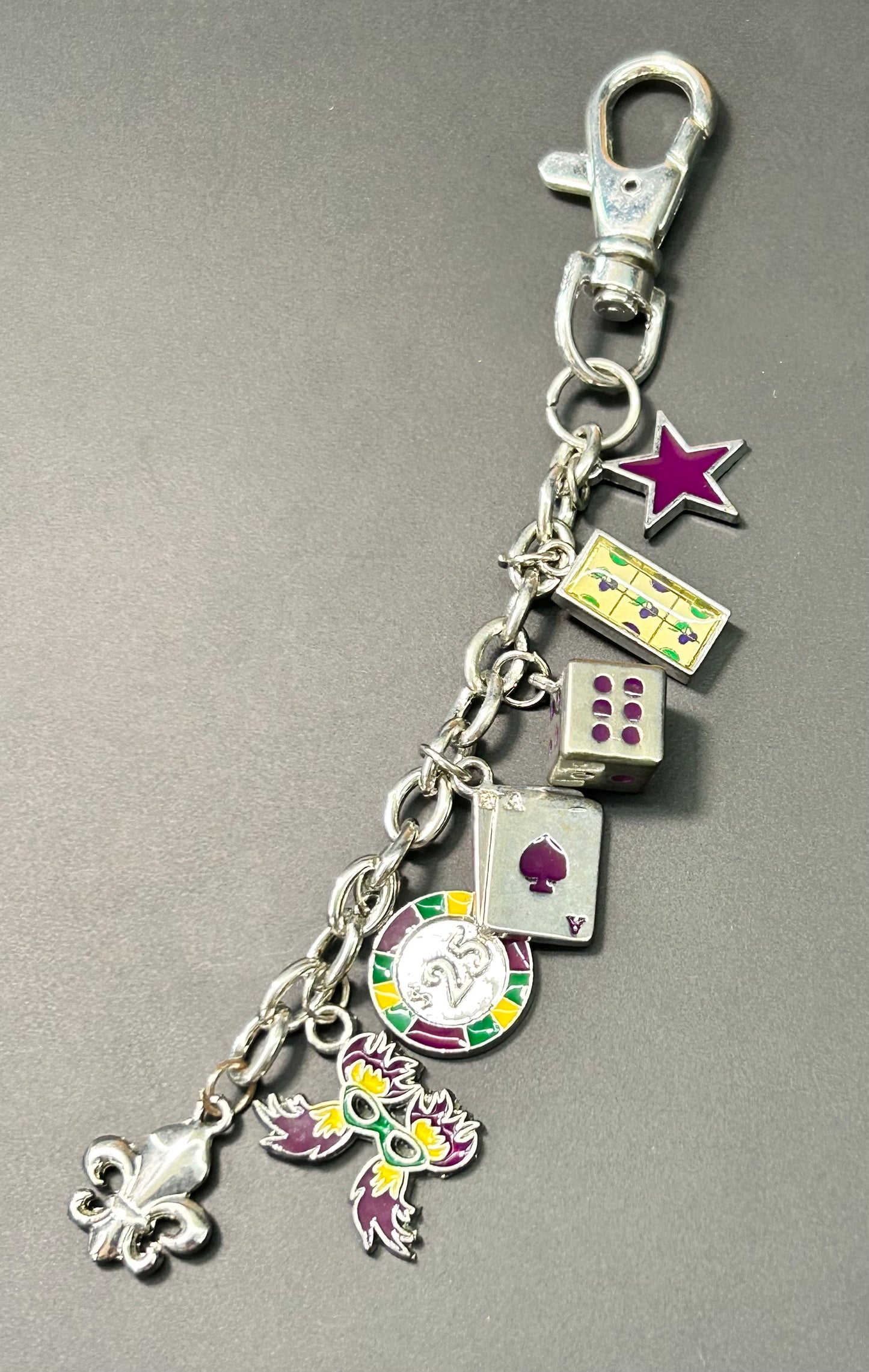 Mardi Gras Key Chain