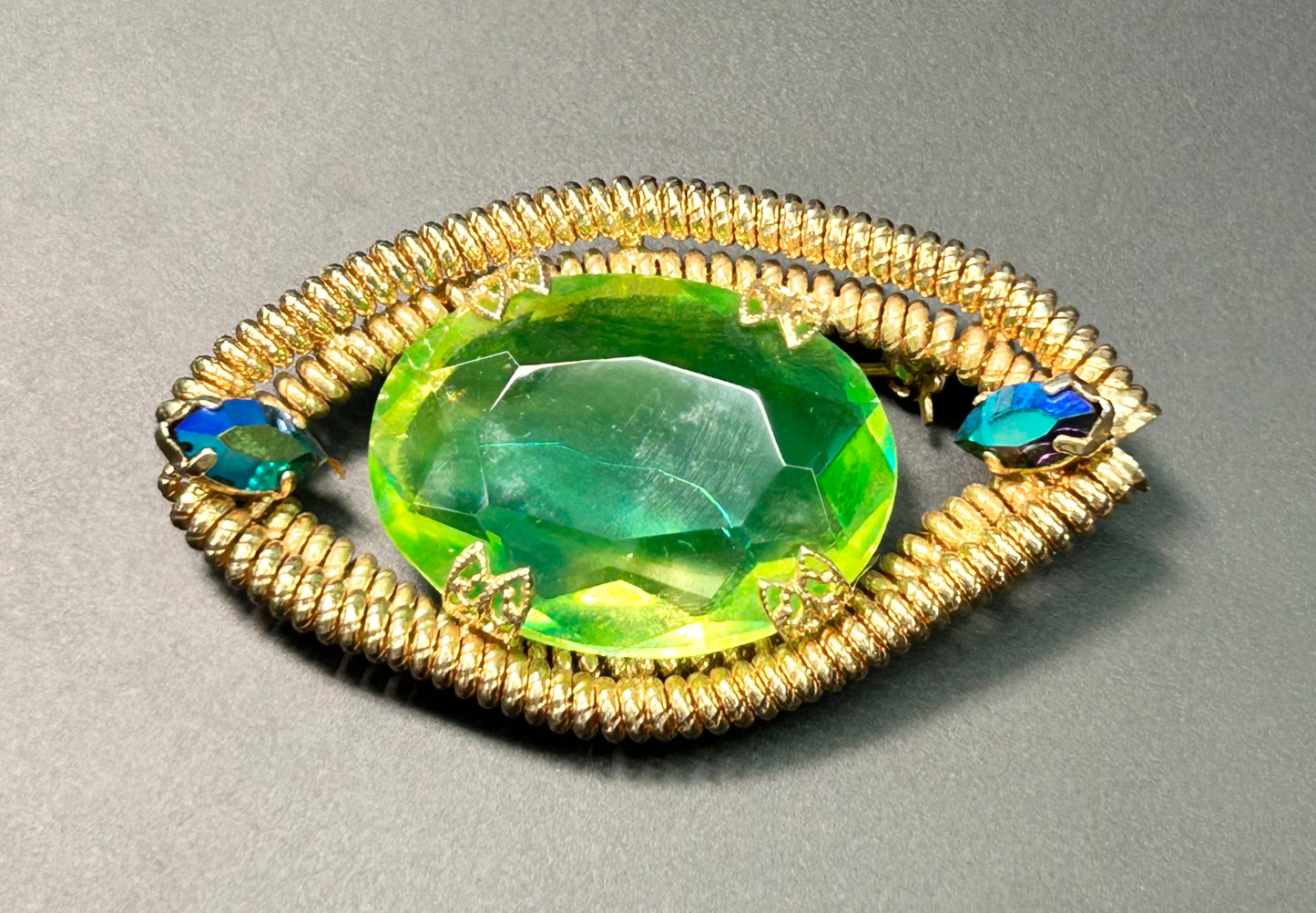 Vintage Uranium Brooch