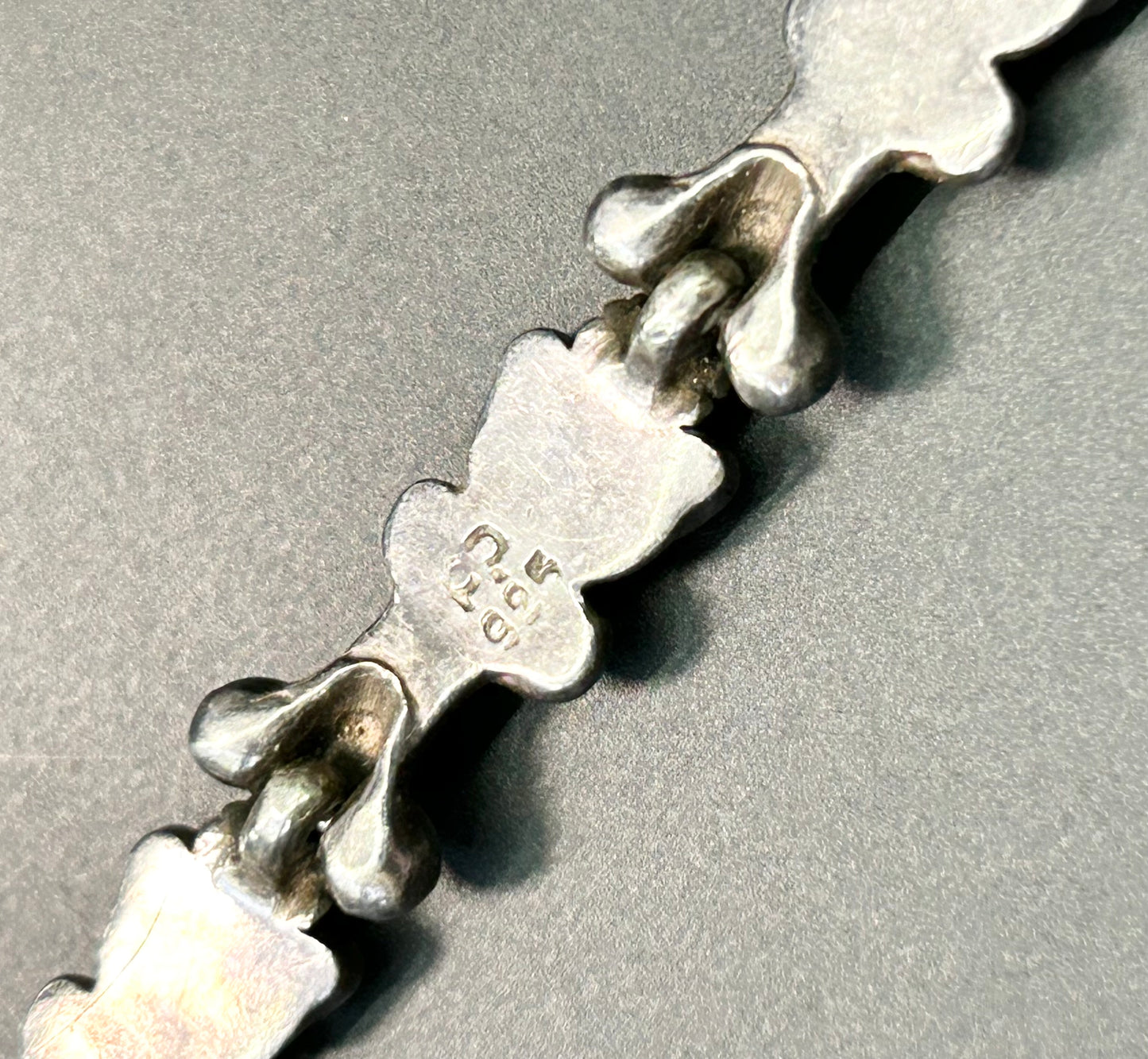 PP Sterling Silver Skull Bracelet