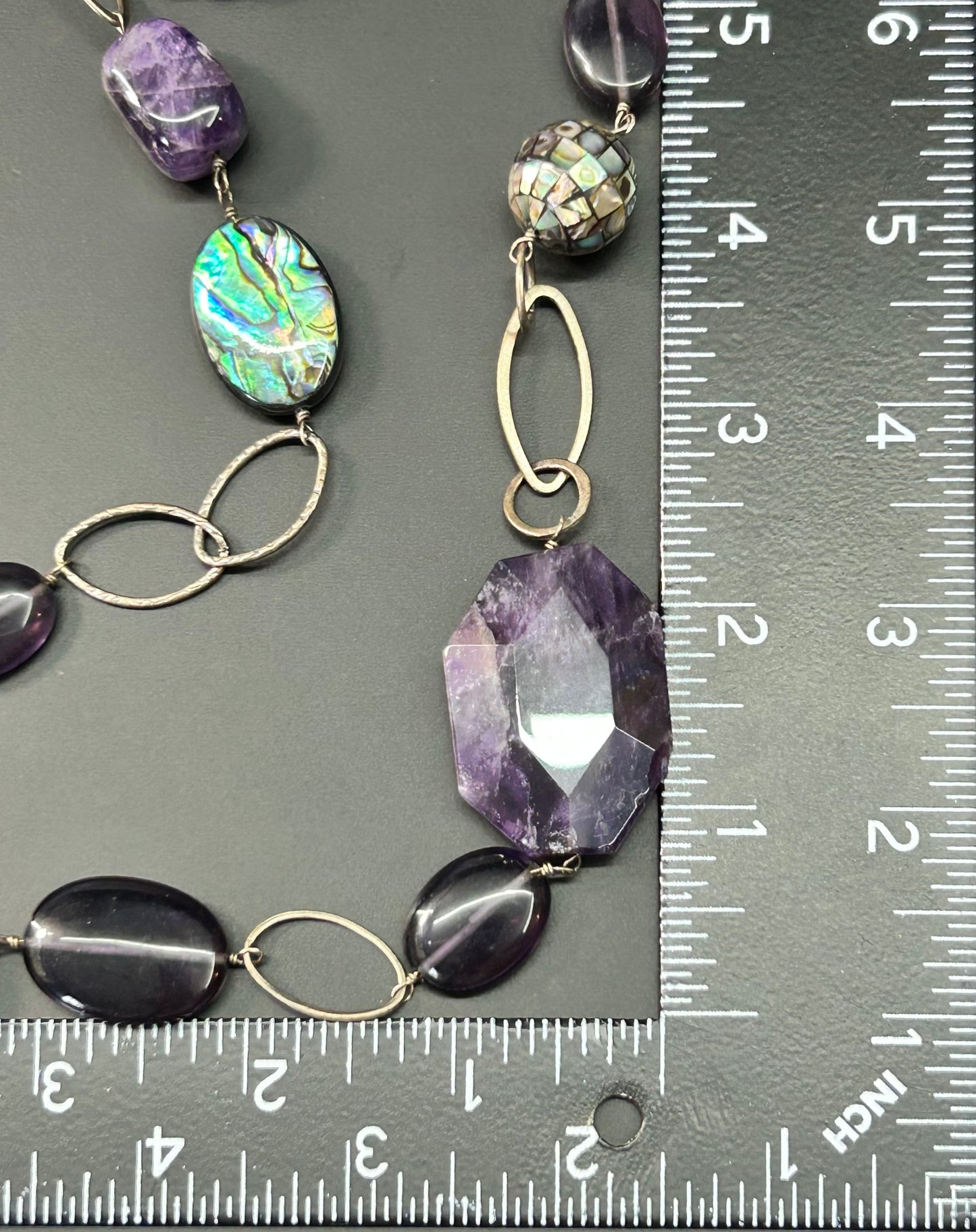 Coldwater Creek Amethyst Necklace