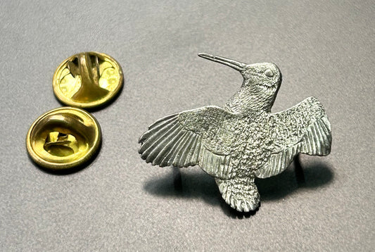 1989 GG Harris Pewter Woodcock Pin