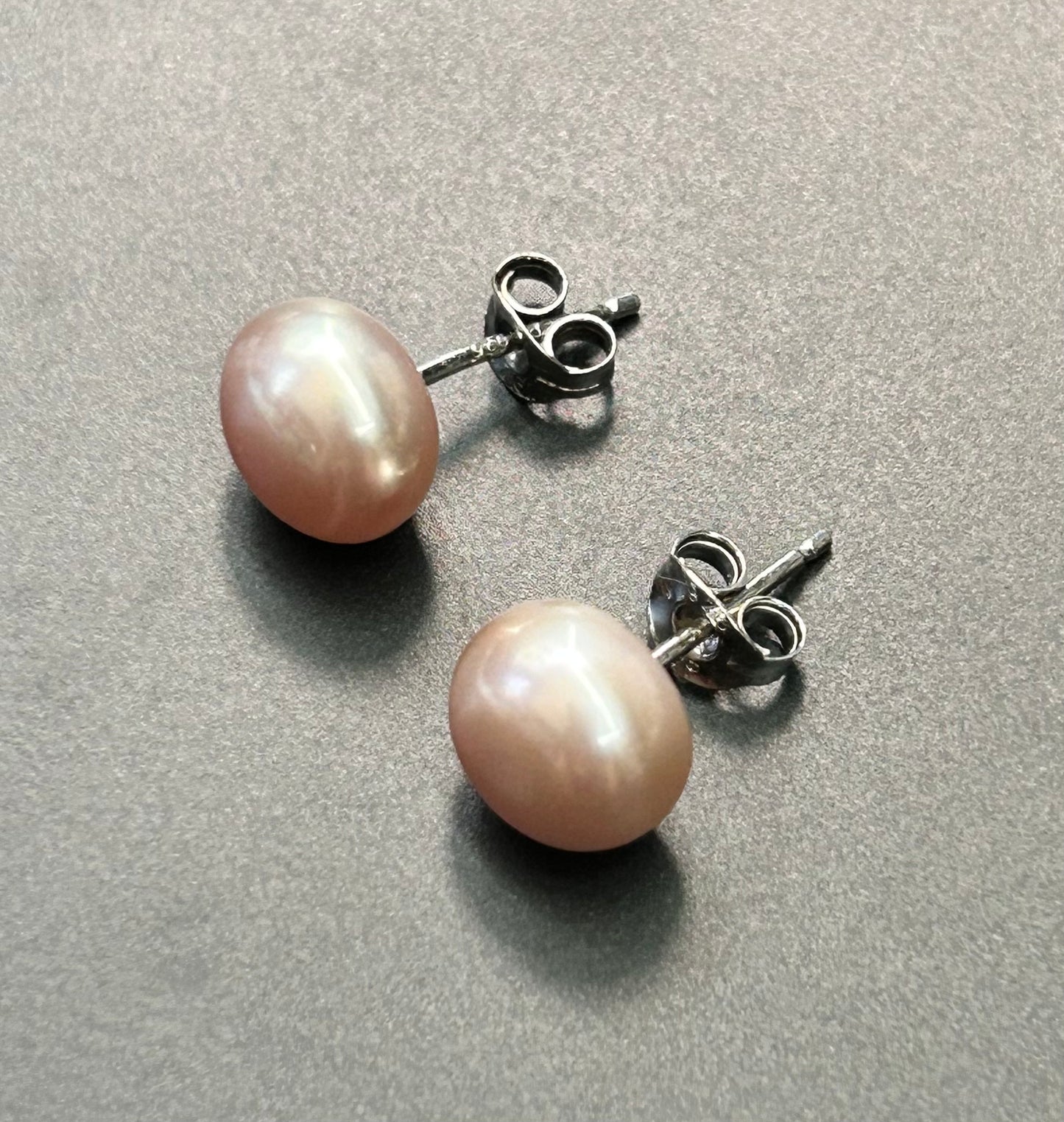 Sterling Silver Pearl Earrings