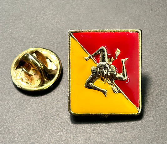 Sicilian Flag Pin