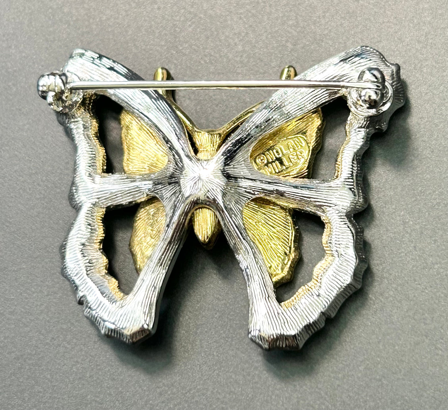 Nolan Miller Butterfly Brooch