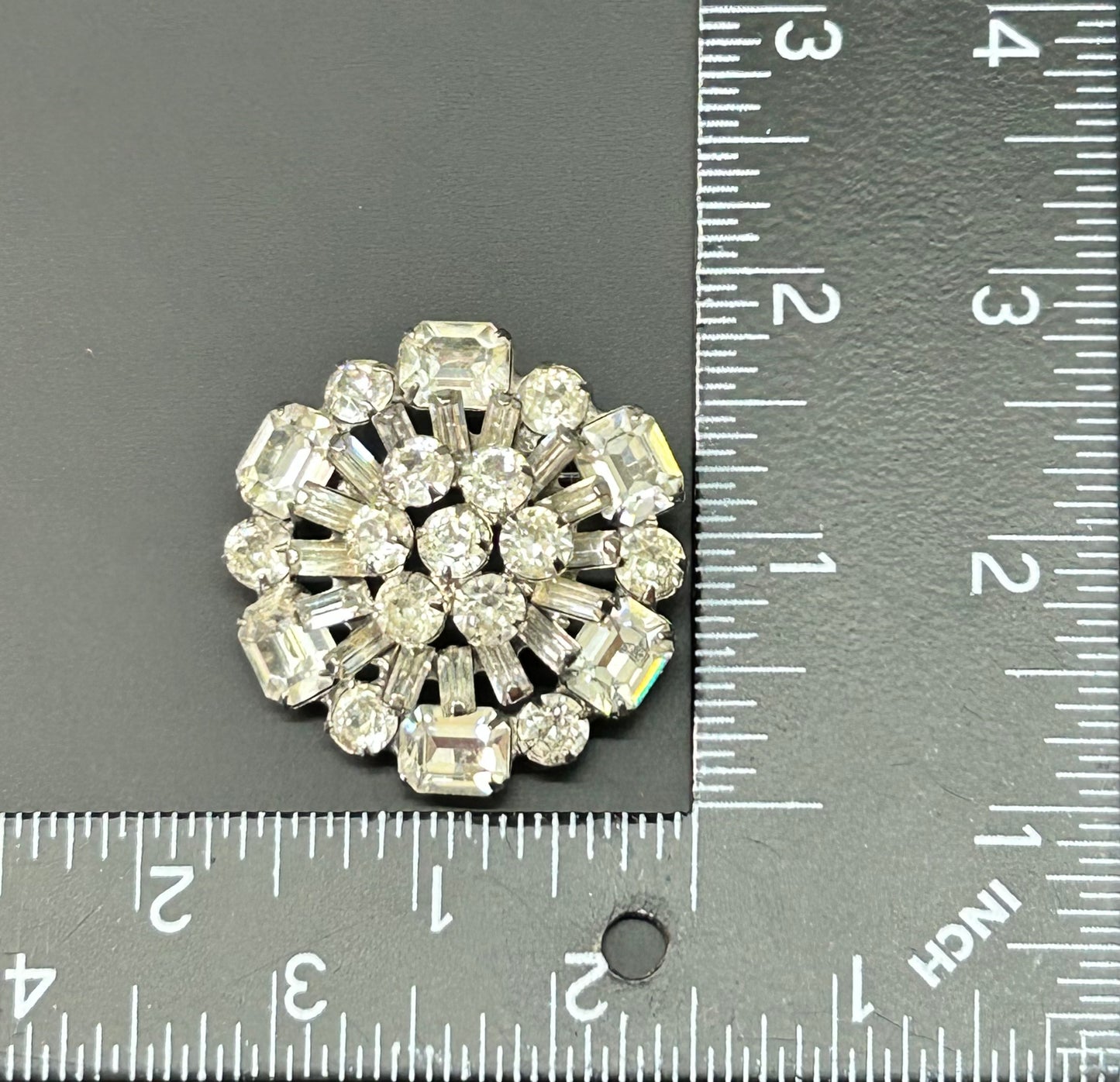 Weiss Rhinestone Brooch