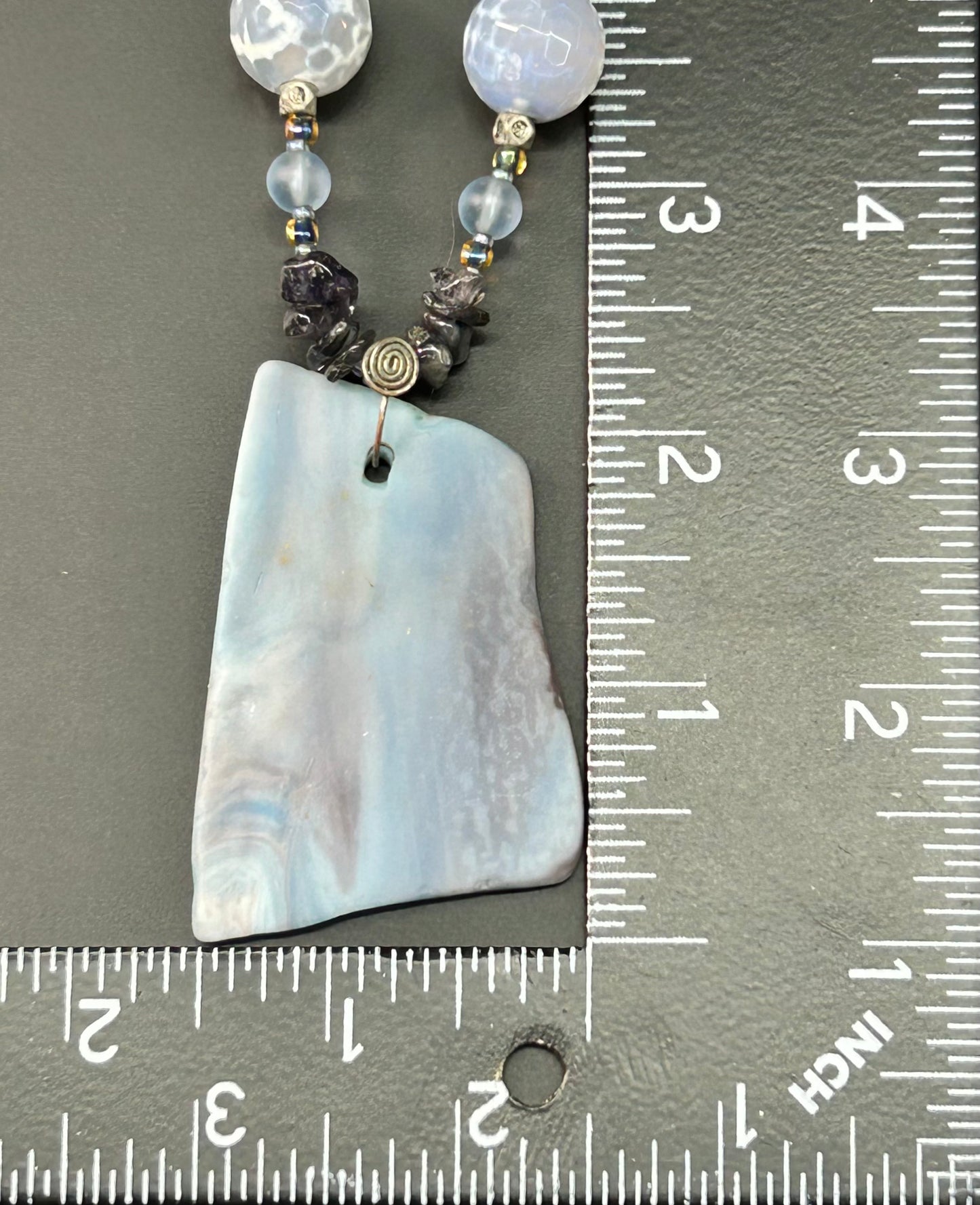 Glass & Stone Necklace