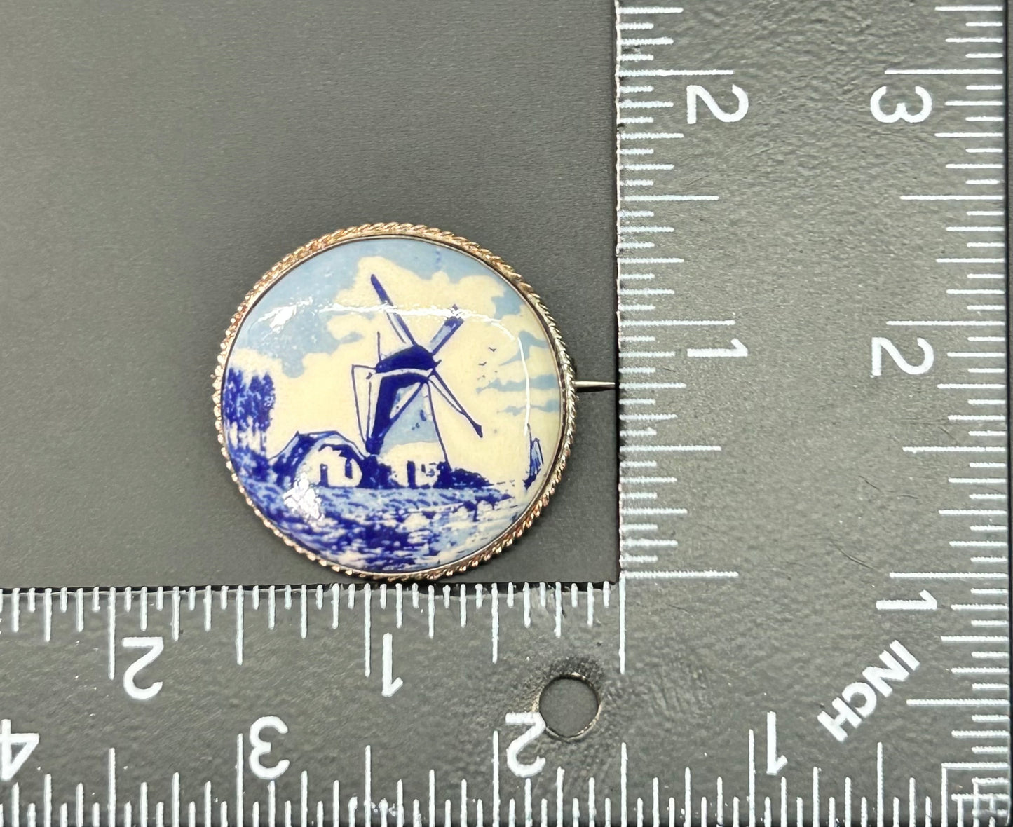 Dutch 835 Silver Brooch