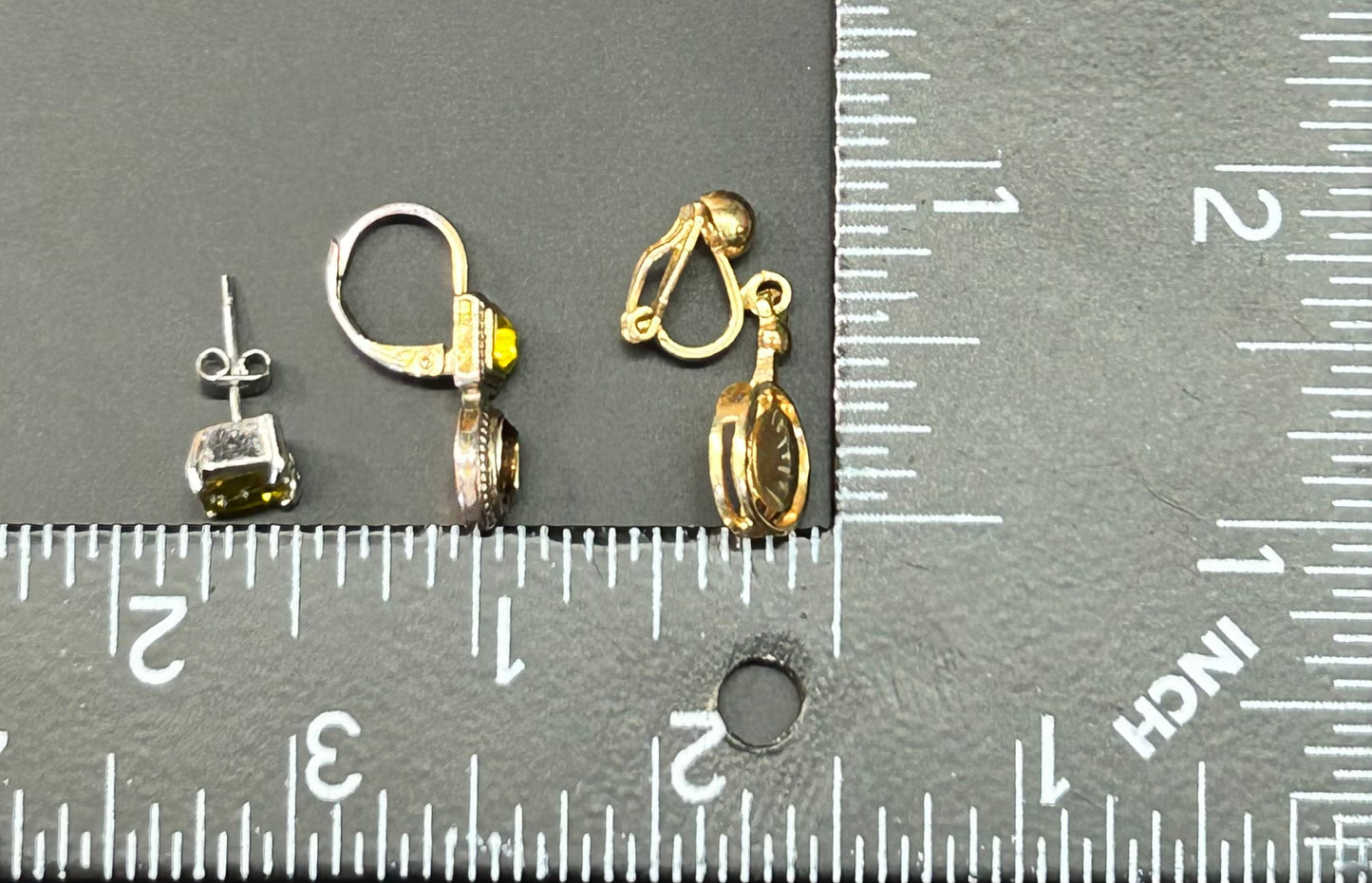 3 Pairs of Fashion Earrings