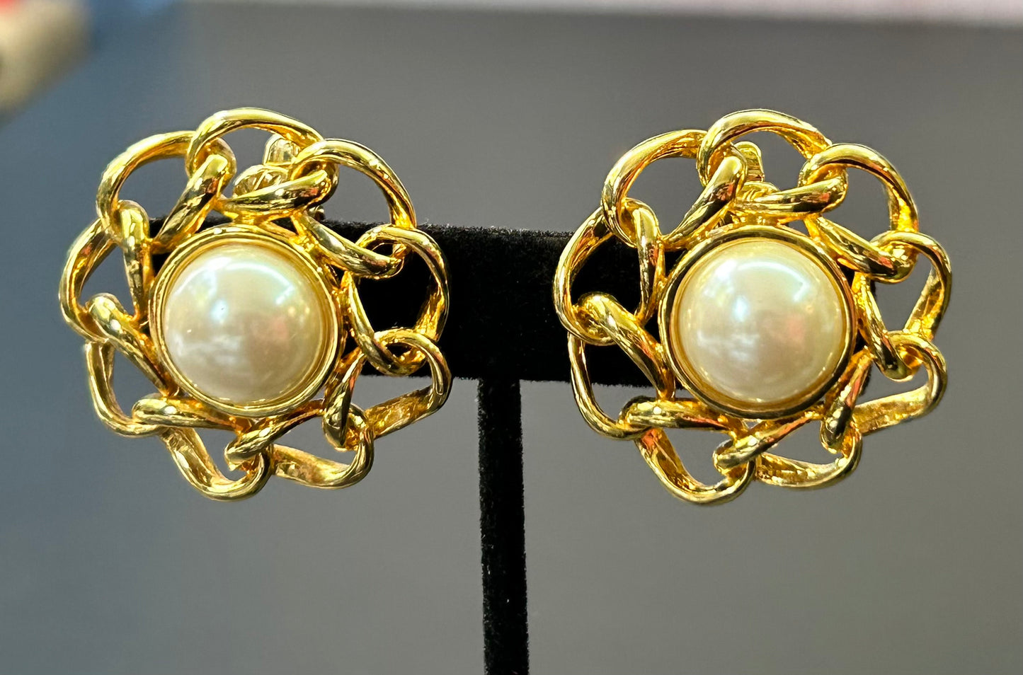 Marvella Vintage Faux Pearl Earrings