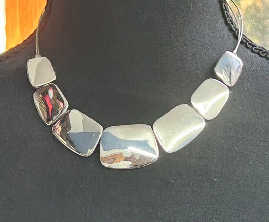 Lia Sophia Silver Tone Necklace