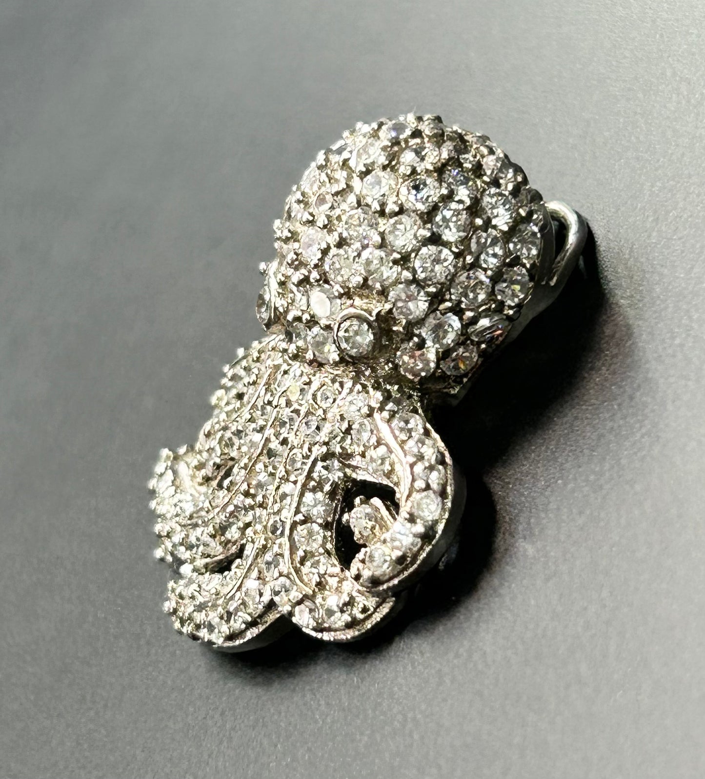 Sterling Silver Octopus Pendant