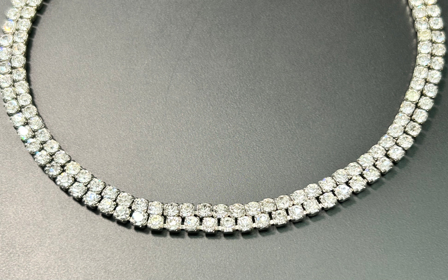 Rhinestone Choker Necklace