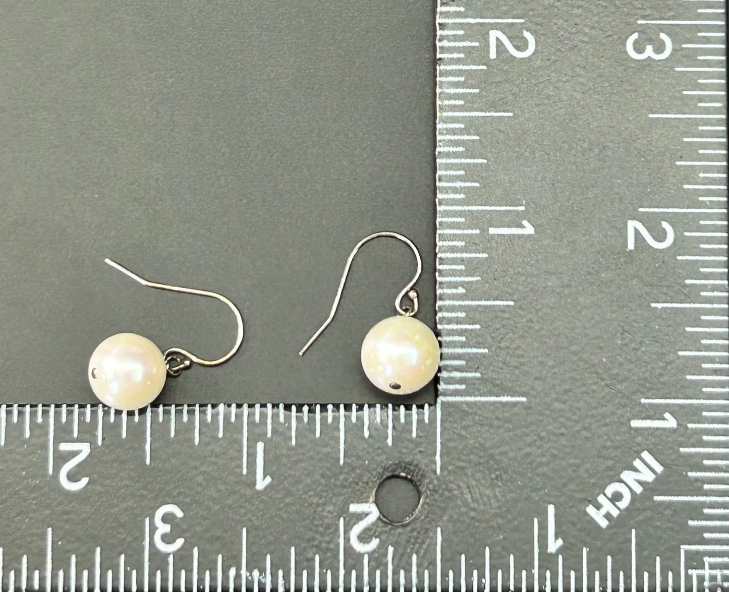 Sterling Silver Pearl Earrings