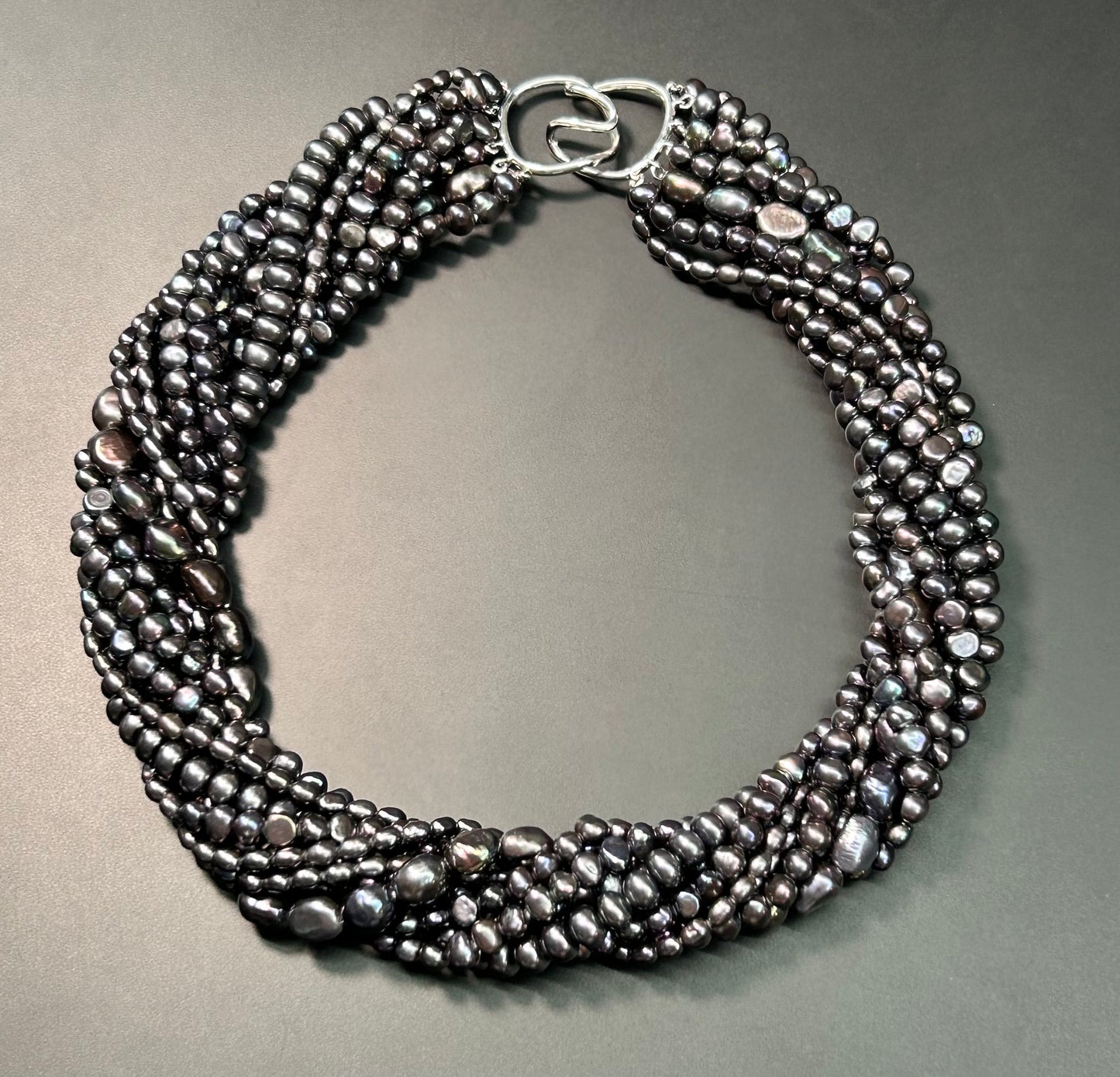 Sterling Silver Pearl Necklace