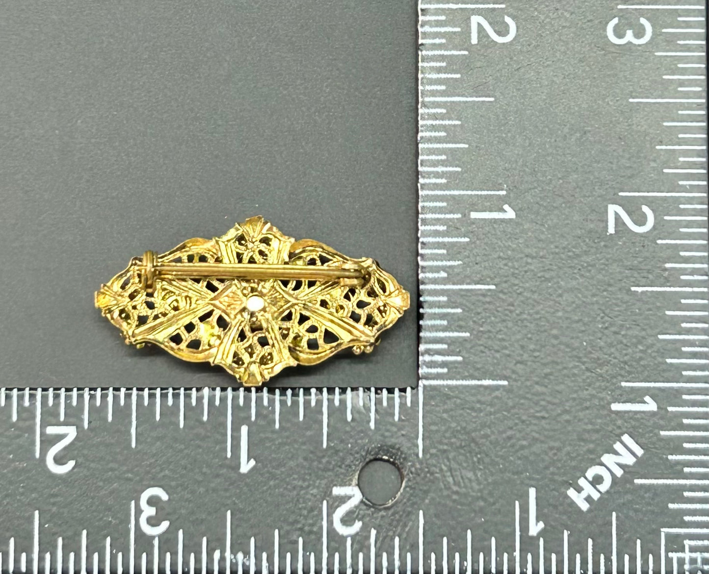 Vintage Rhinestone Brooch