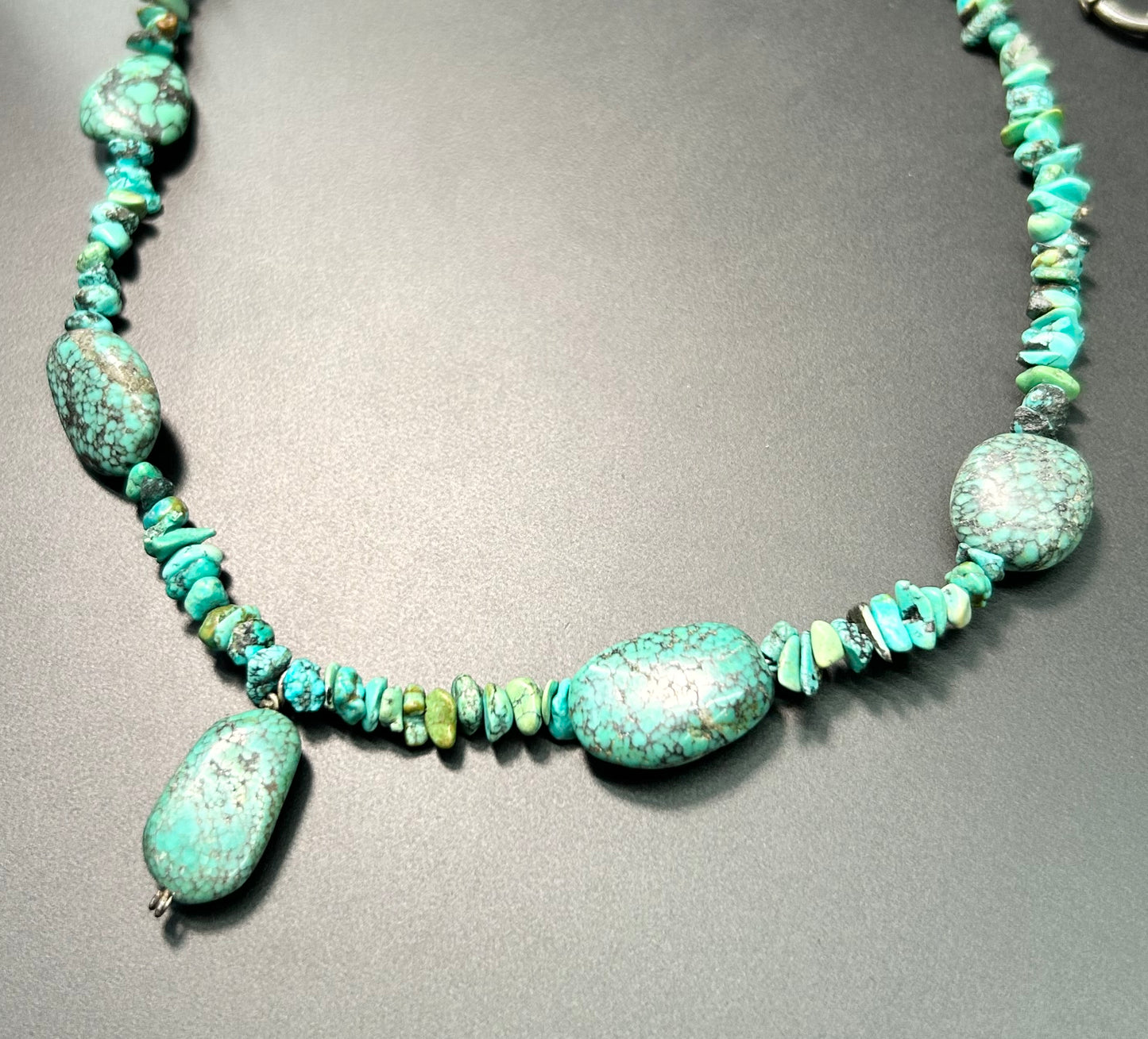 Sterling Silver Turquoise Necklace