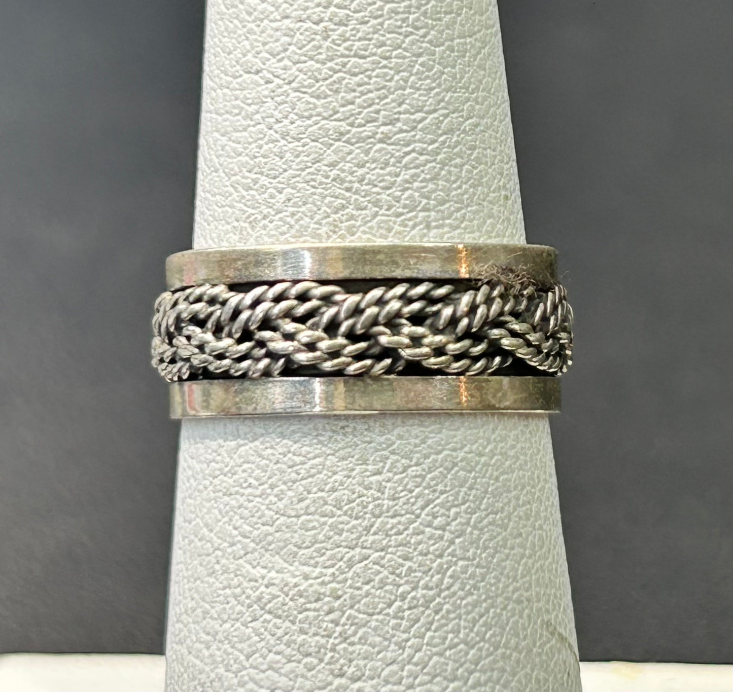 Sterling Silver Braided Ring