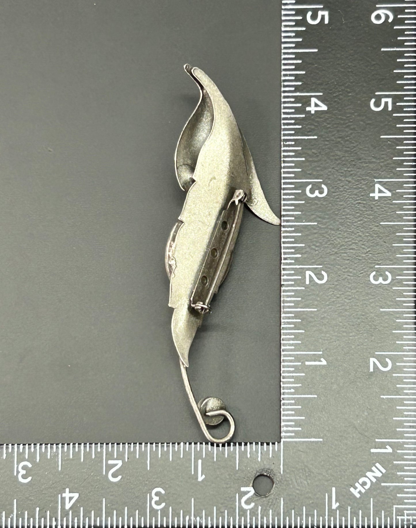 Vintage Silver Tone Brooch