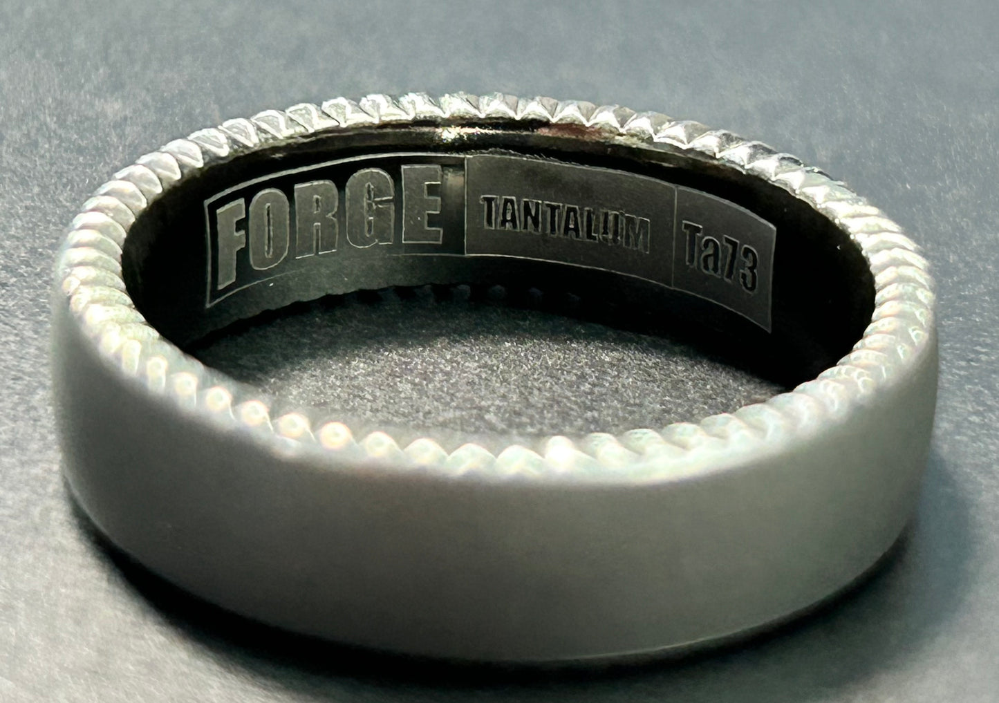 Forge Tantalum Ta83 Band Ring