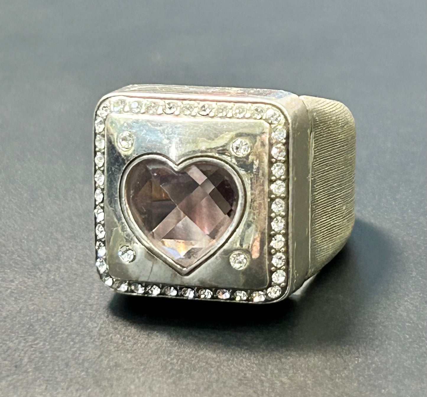 Brighton CZ Heart Ring