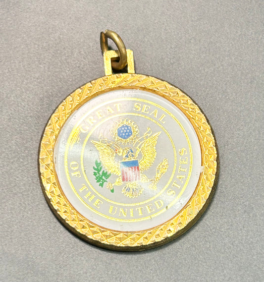 US Seal Medallion Pendant