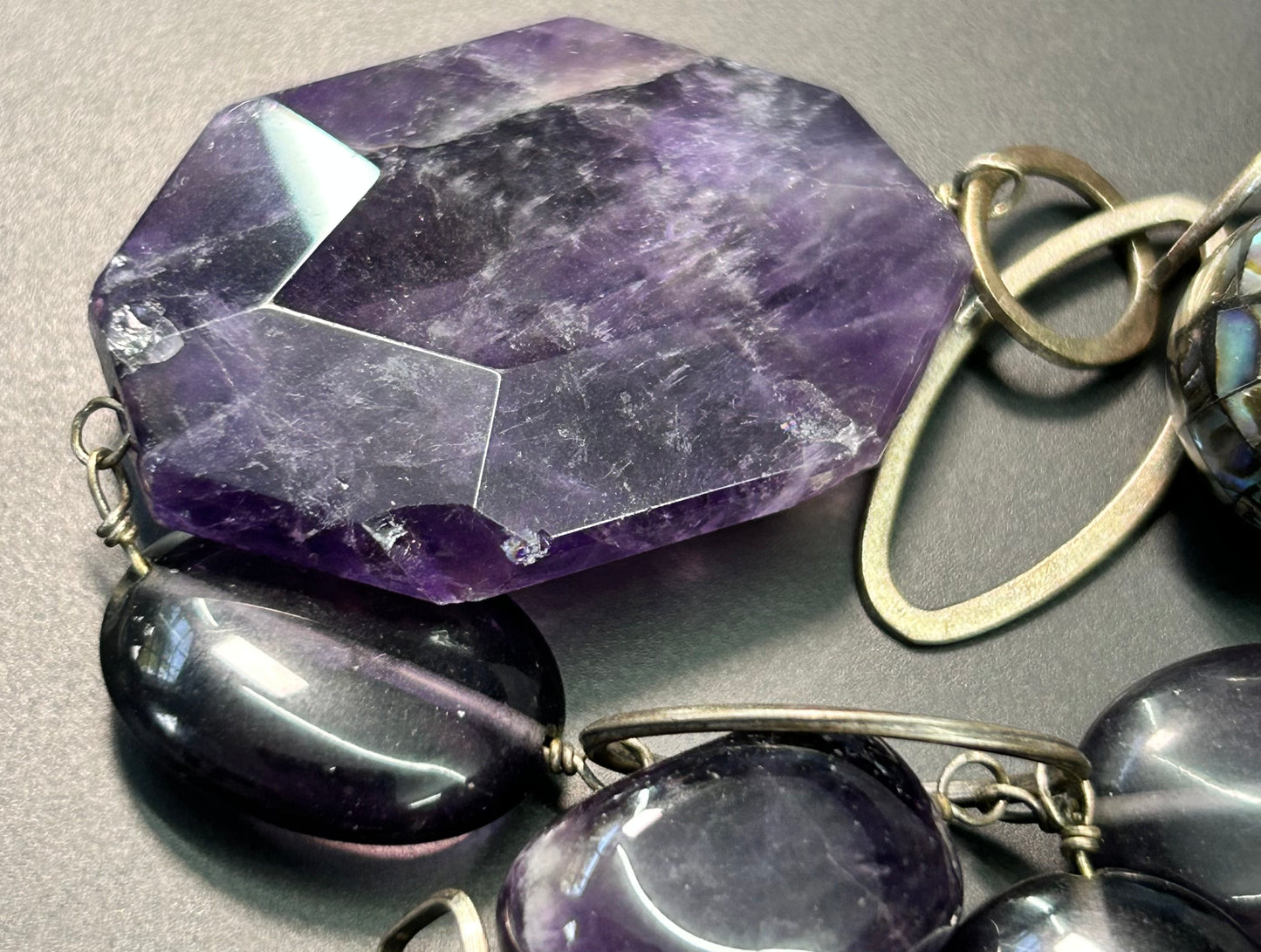 Coldwater Creek Amethyst Necklace