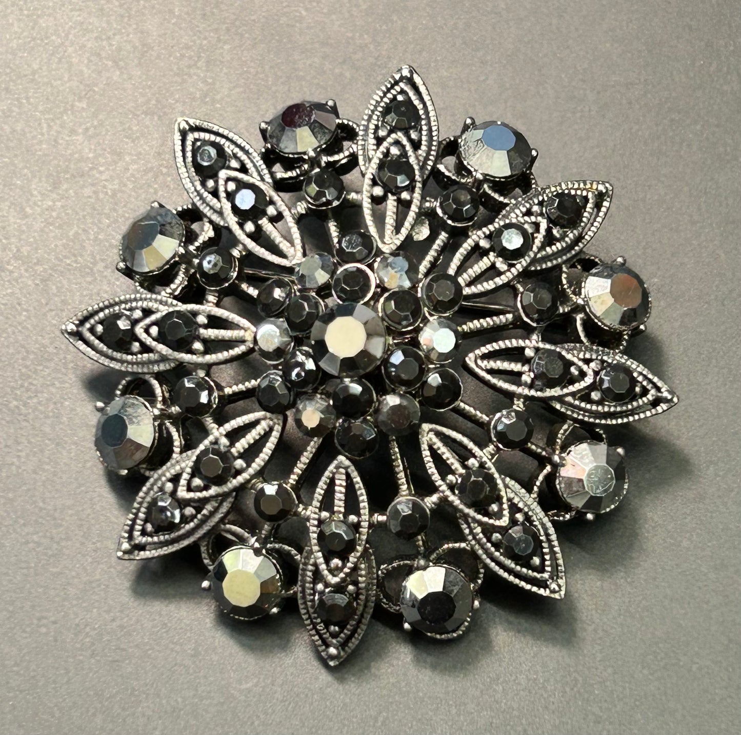 Liz Claiborne Rhinestone Brooch