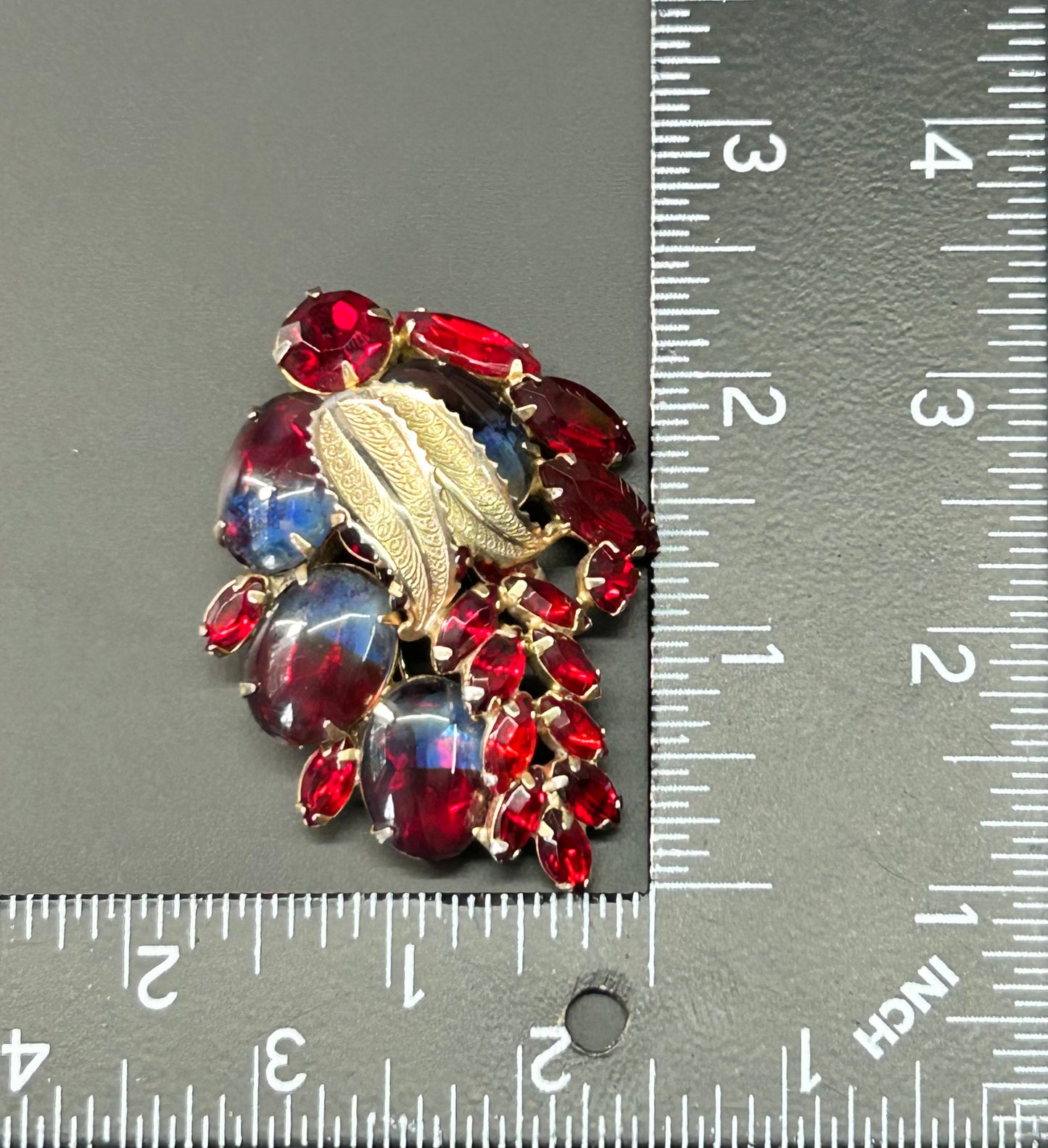 Weiss Rhinestone Brooch