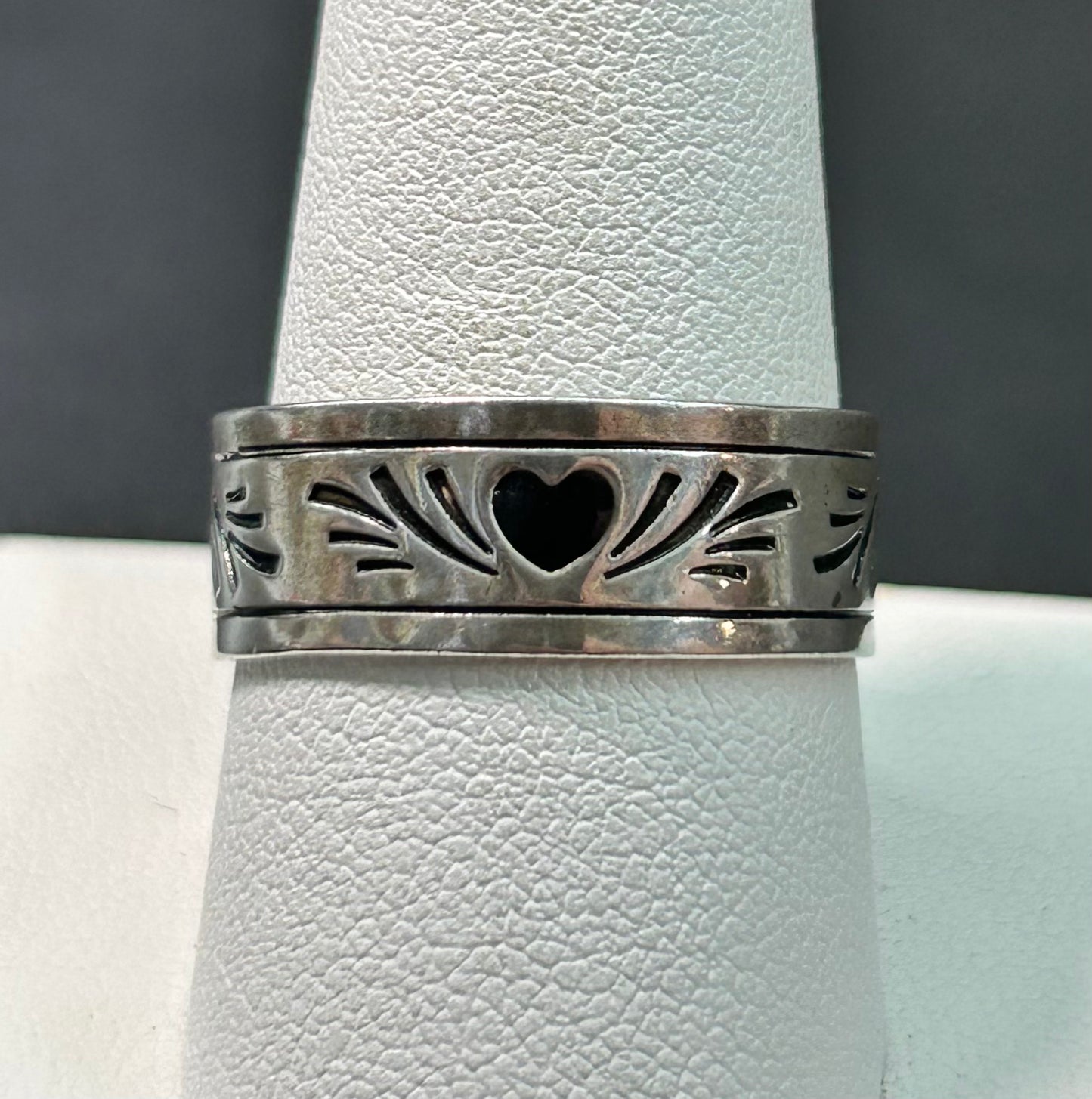 Sterling Silver Heart Ring