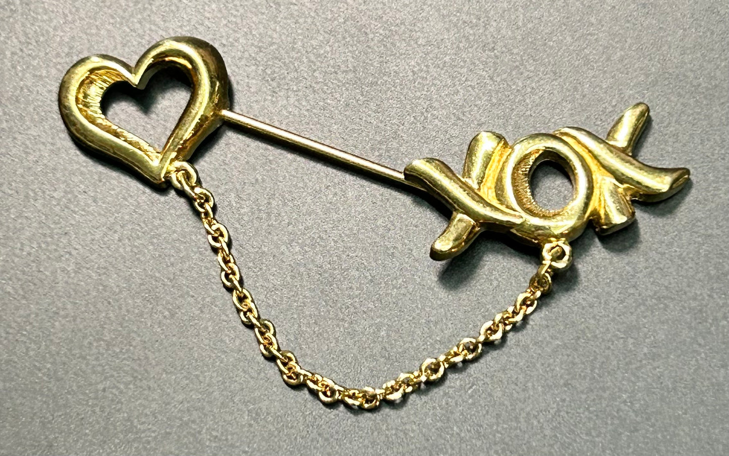 XOX Love Hugs & Kisses Stick Pin