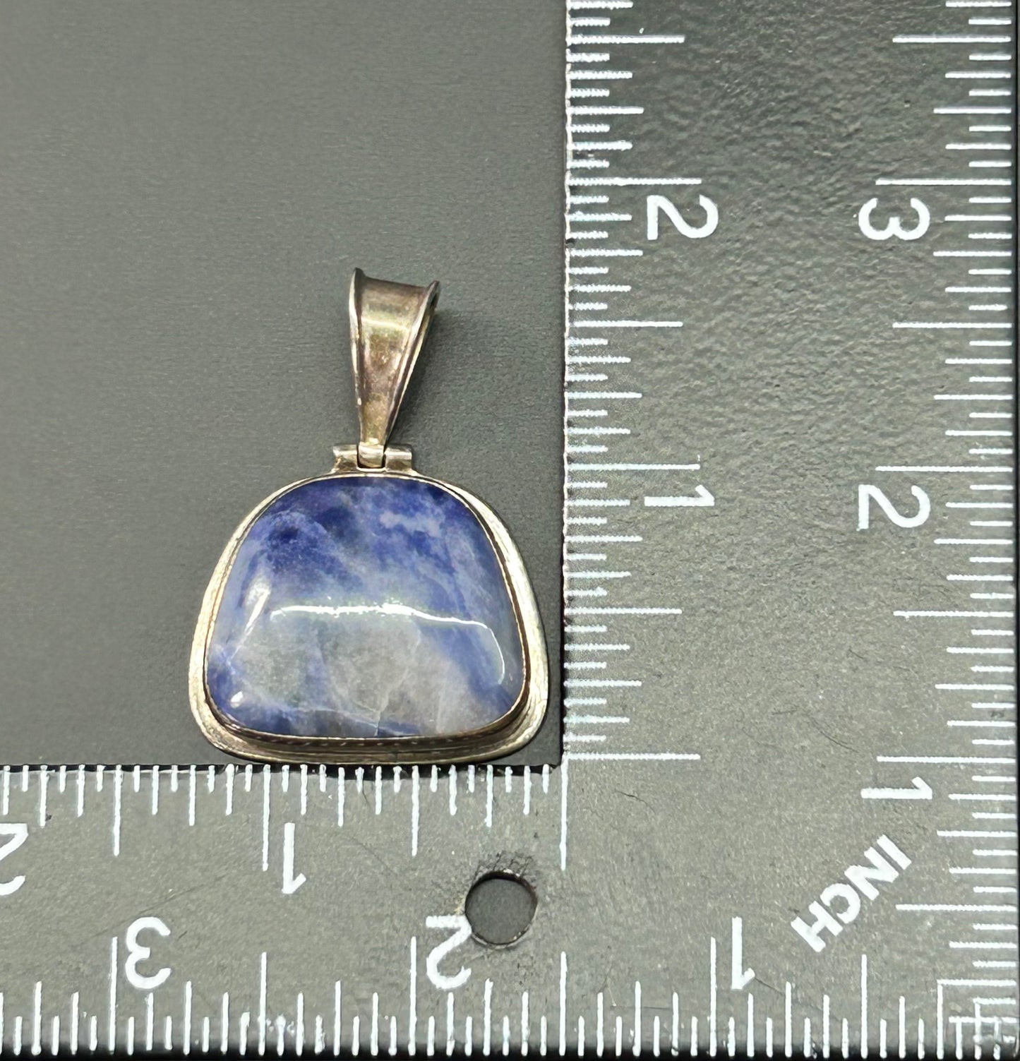 Sterling Silver Sodalite Pendant