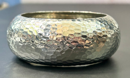 Hammered Bangle Bracelet