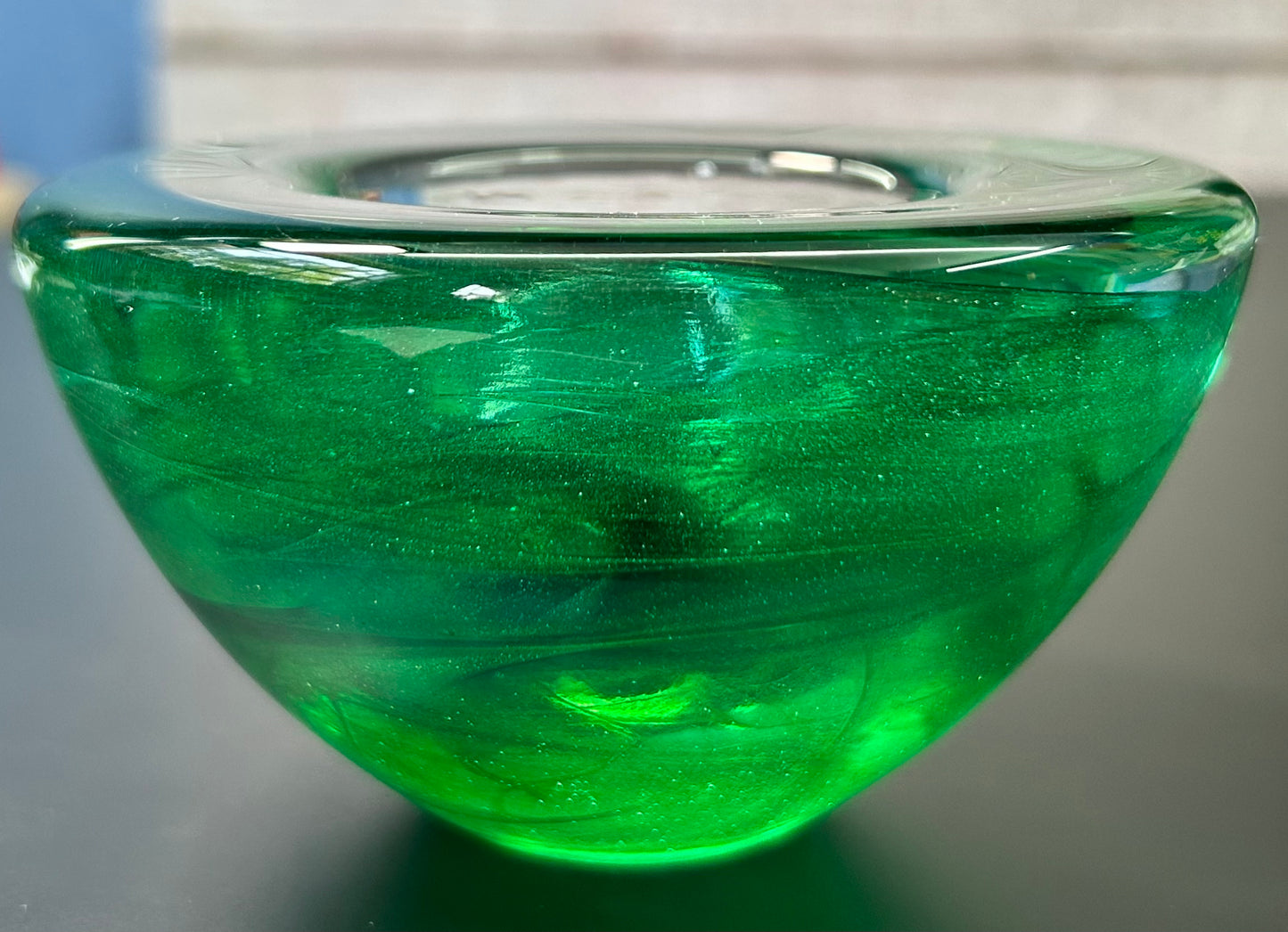Kosta Boda Glass Votive Candle Holder