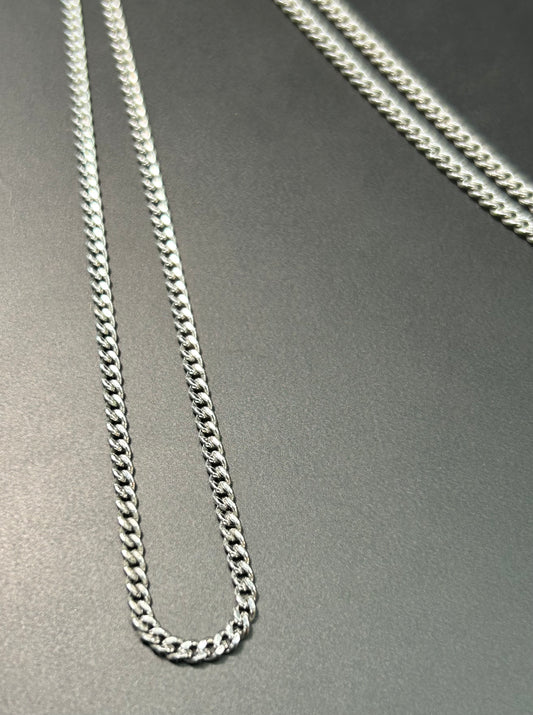 24” Sterling Silver Curb Chain