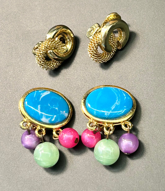 2 Pair of Earrings