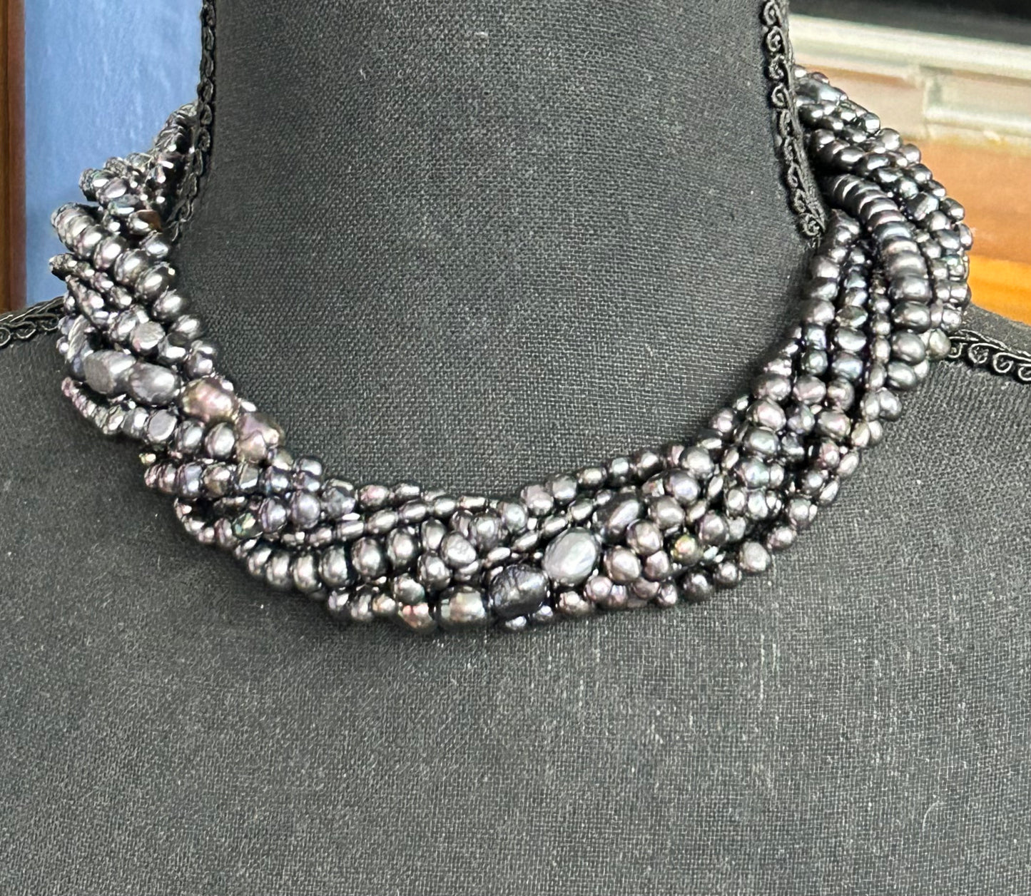 Sterling Silver Pearl Necklace