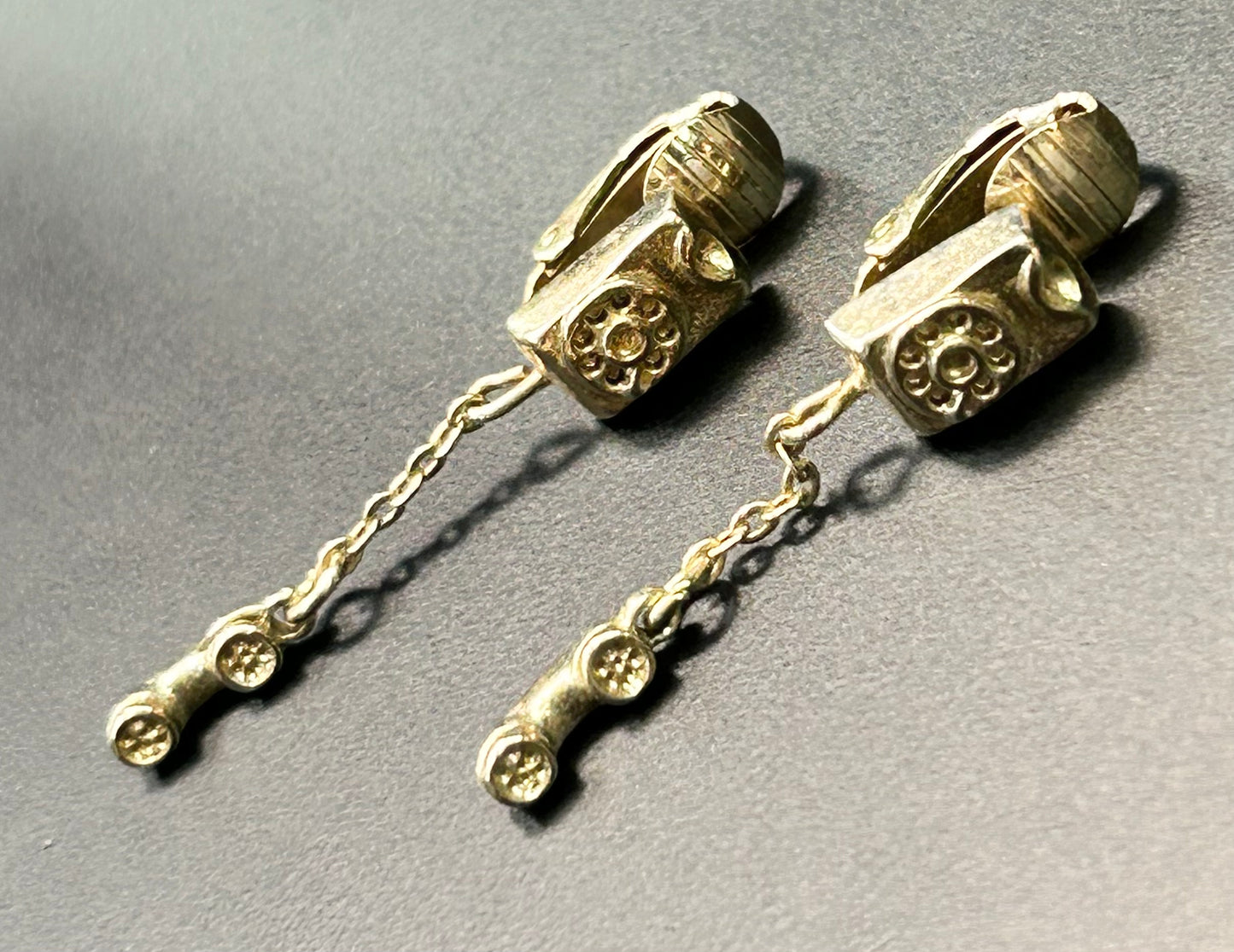 Avon Telephone Clip Earrings