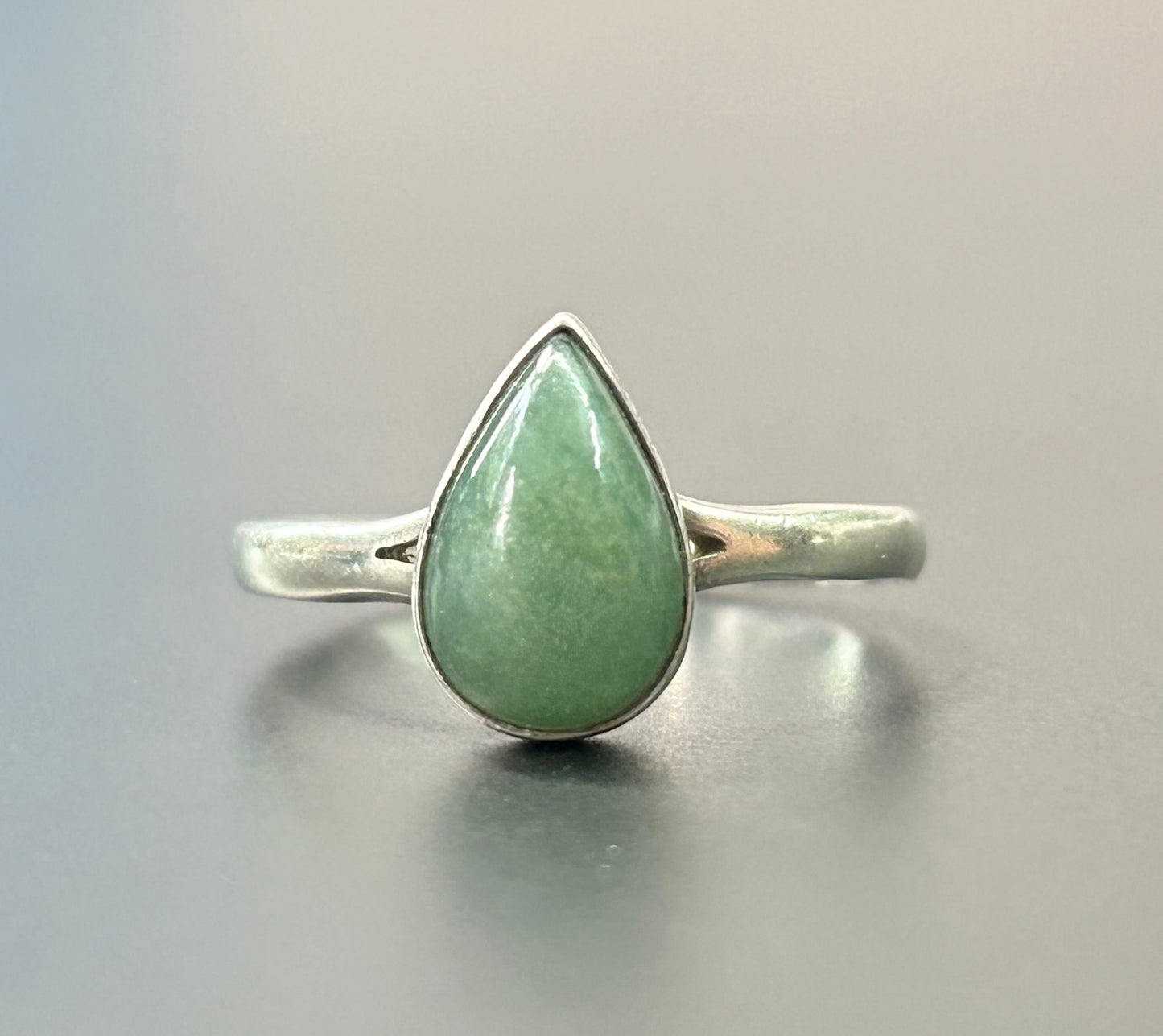 Sterling Silver Aventurine Ring