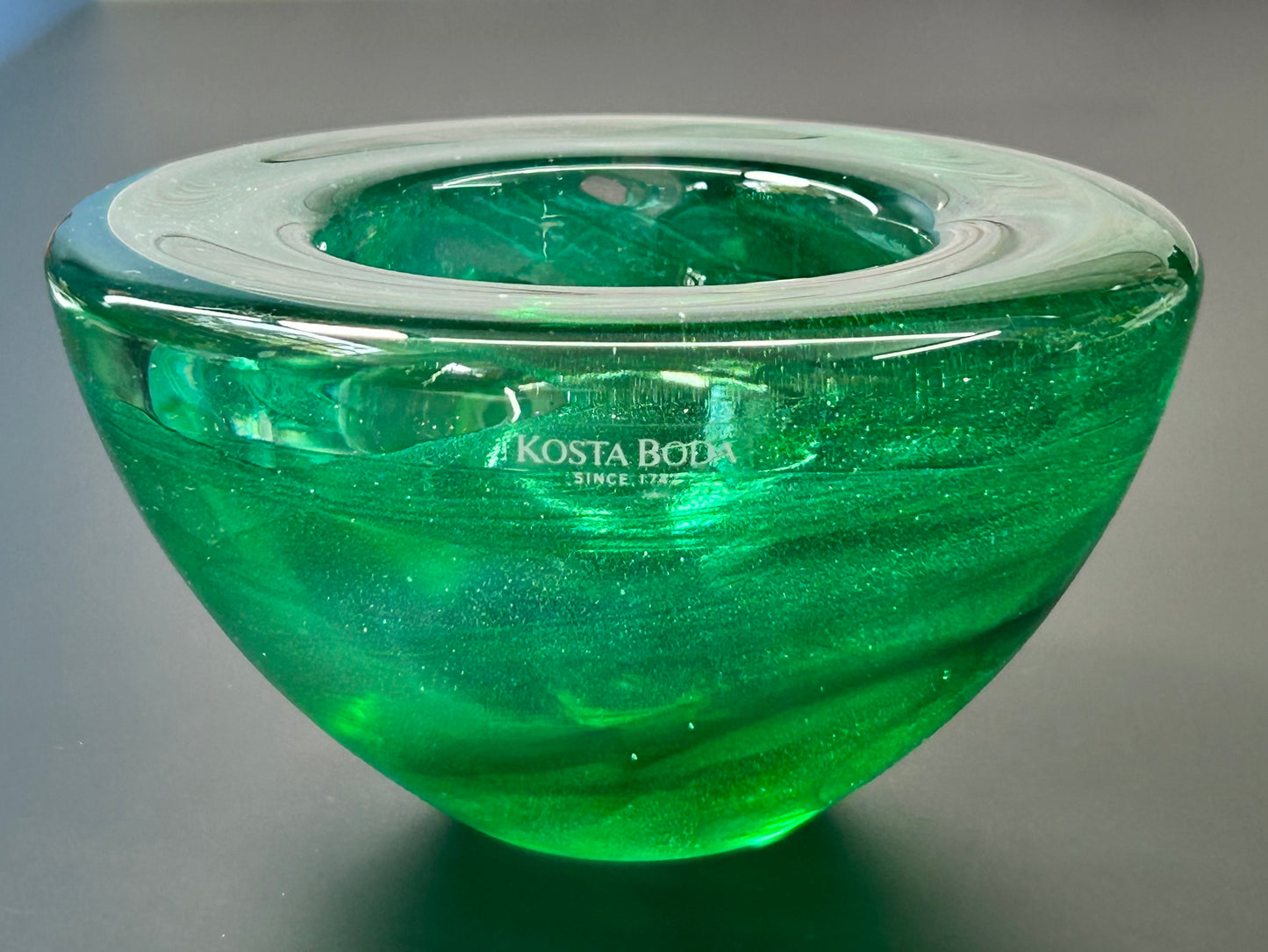 Kosta Boda Glass Votive Candle Holder