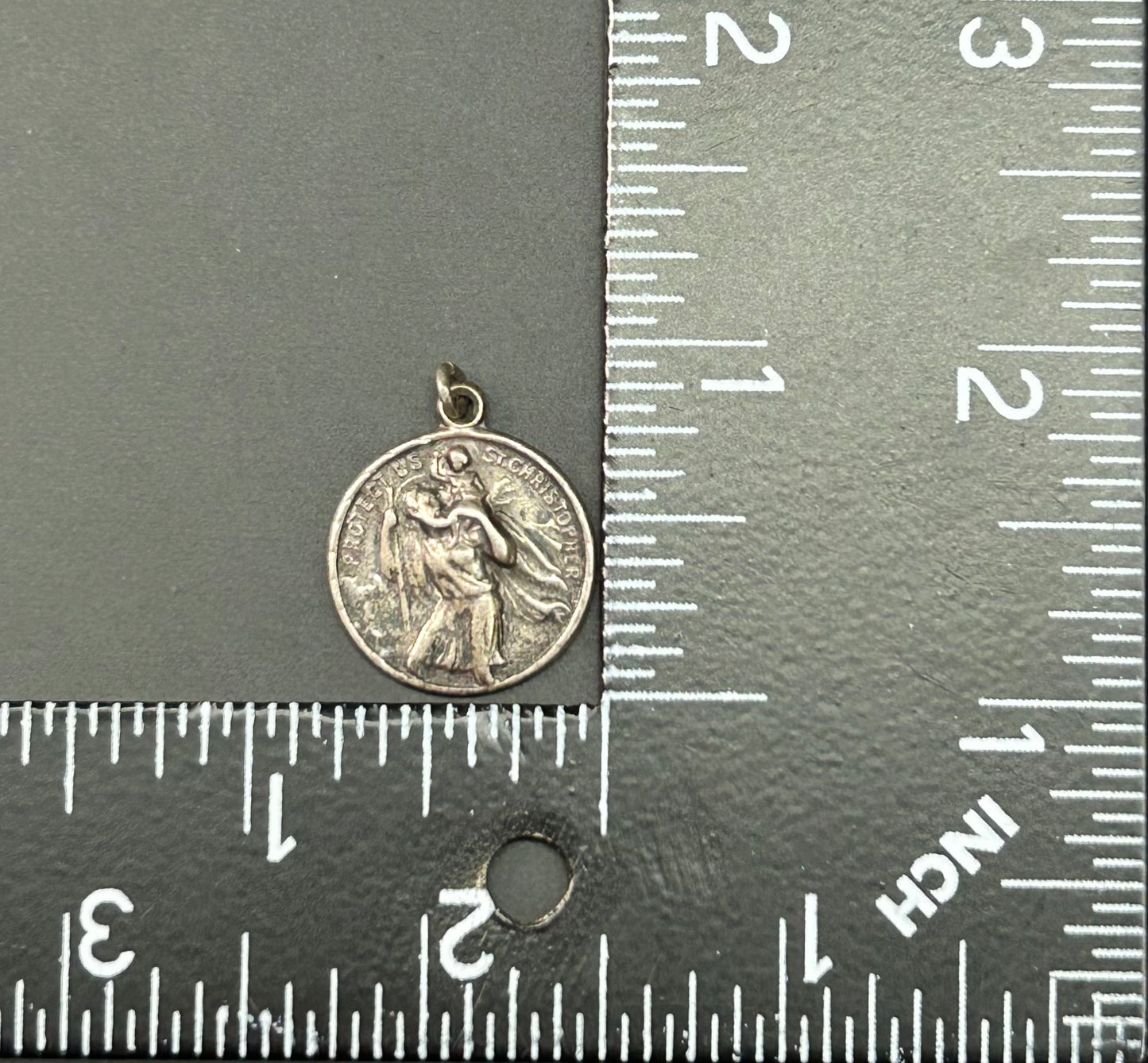 BB Sterling Silver St. Christopher Pendant