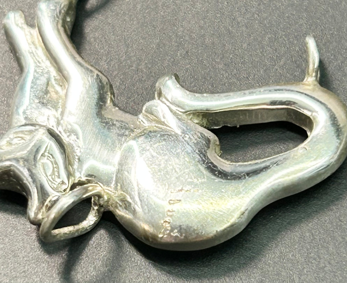 Sterling Silver Cat Pendant