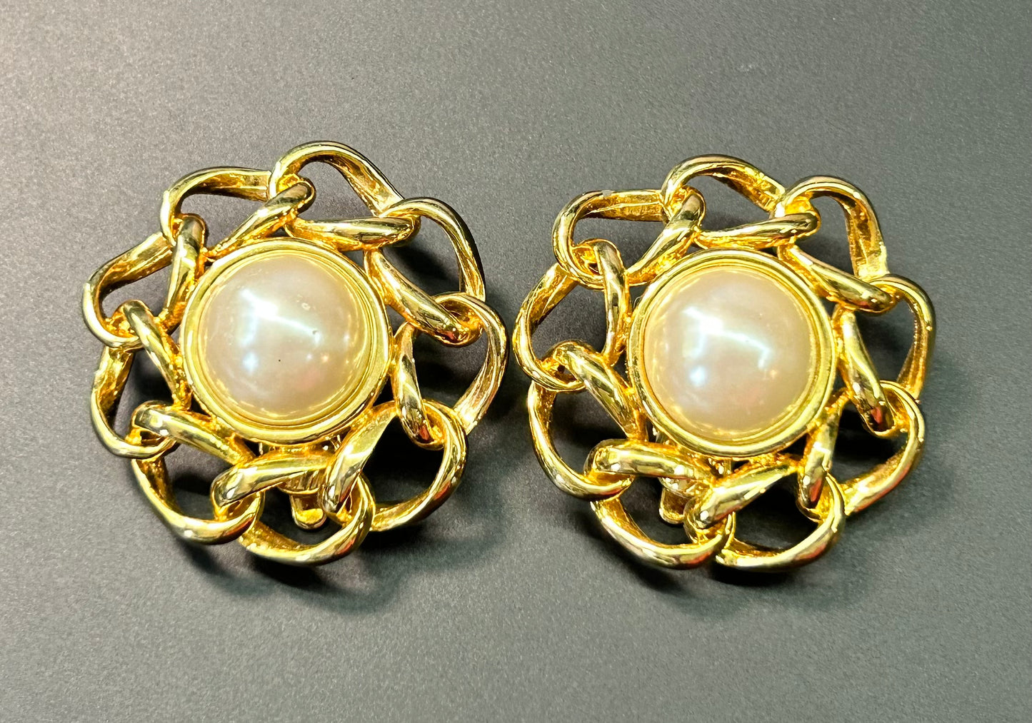 Marvella Vintage Faux Pearl Earrings