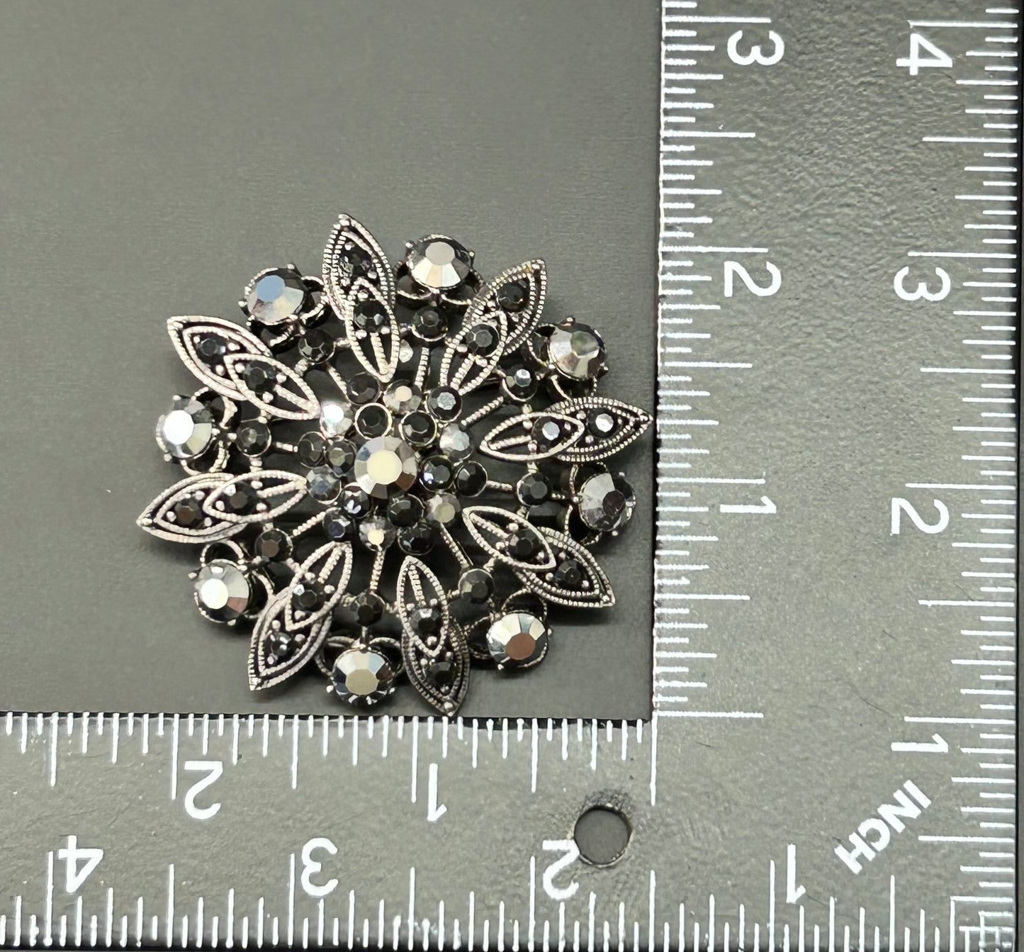 Liz Claiborne Rhinestone Brooch