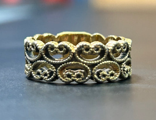 Gold Tone Ring