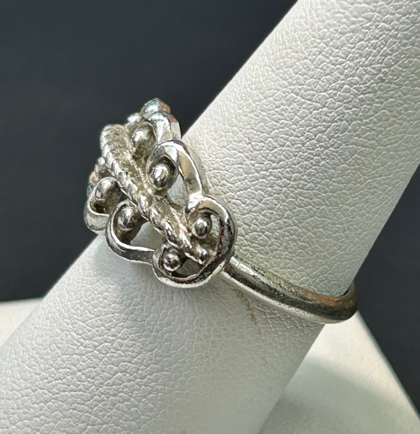 Avon Silver Tone Ring
