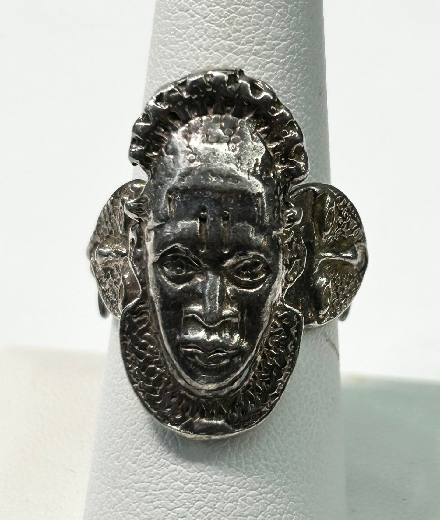 Sterling Silver Tribal Ring