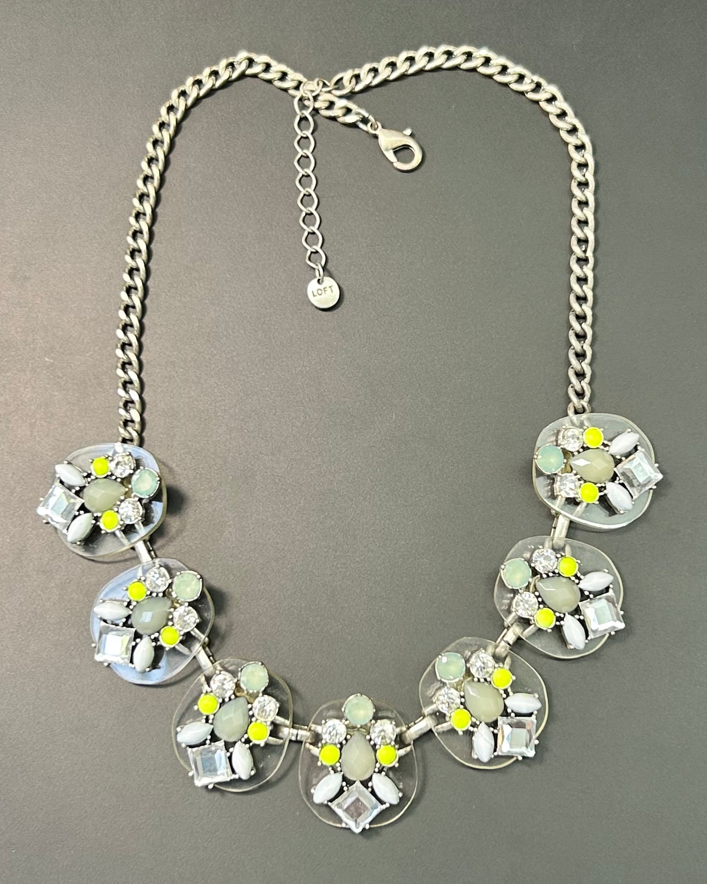 Loft Rhinestone Necklace